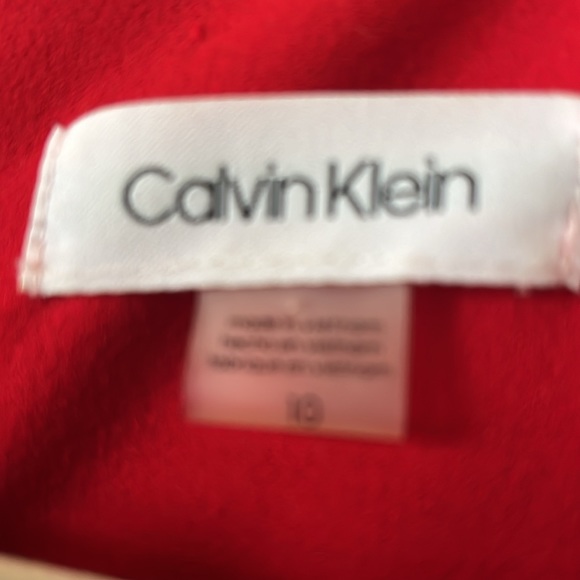 NWOT Calvin Klein red cocktail dress sz 10 - Picture 2 of 3